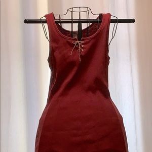 Old Navy rust cotton dress